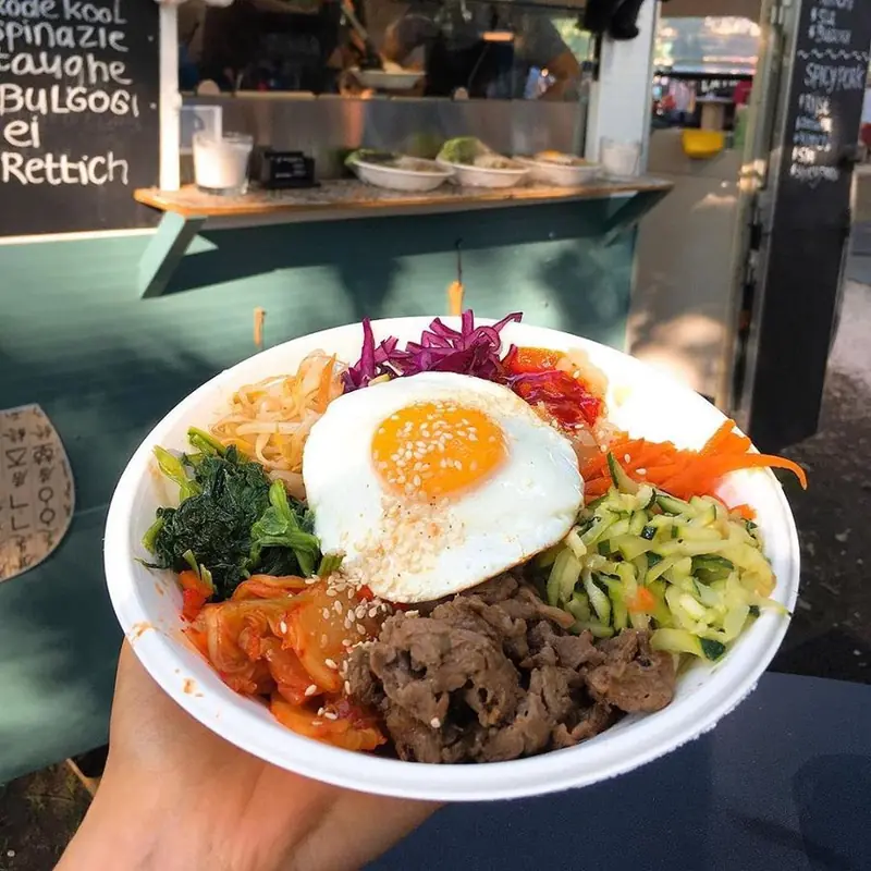 Aginamu - Korean Street Food, streetfoodtruck uit Noord-Holland, te huur via Feestkarhuren.nl