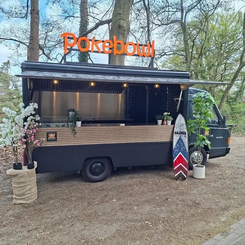 Aloha Bowl & Bites, streetfoodtruck uit Limburg (NL), te huur via Feestkarhuren.nl