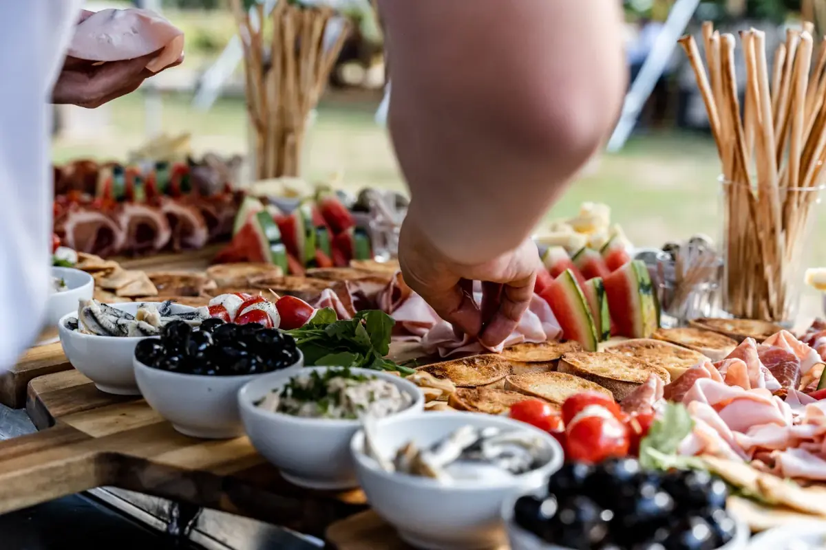 Aperitiefplank van Amici Del Forno