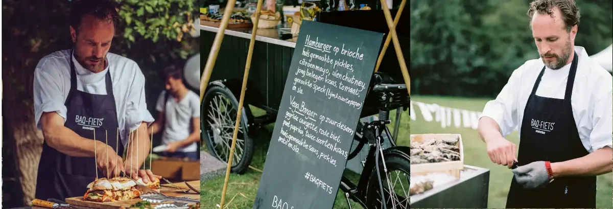 De BAQ-fiets met krijtbord