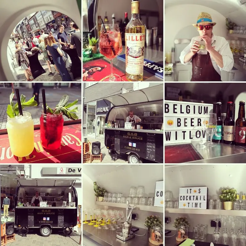 Bar A Bruce, koffiebar op wielen uit Antwerpen, te huur via Feestkarhuren.nl