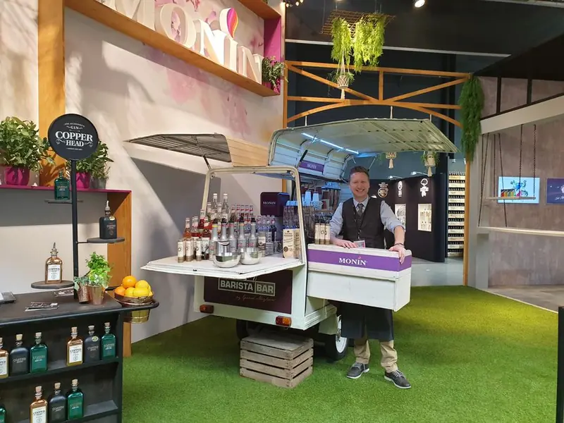 BaristaGerard, koffiebar op wielen, te huur via Feestkarhuren.nl