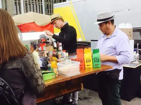 BARON BARISTA, koffiebar op wielen uit Limburg (NL), te huur via Feestkarhuren.nl