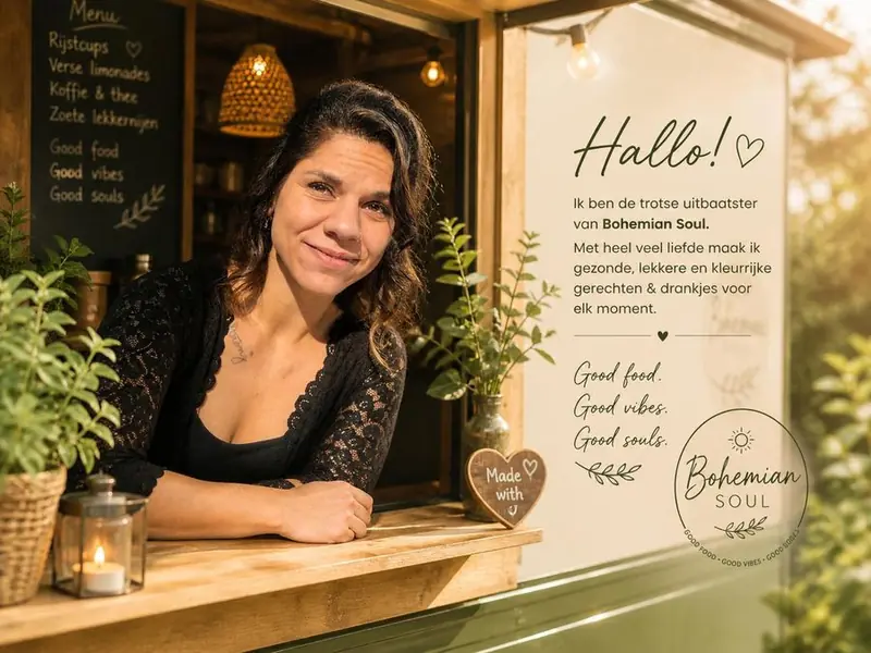 Bohemian Soul, foodtruck voor kip uit Oost-Vlaanderen, te huur via Feestkarhuren.nl