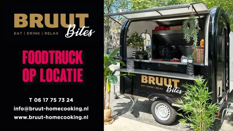 Bruut, streetfoodtruck uit Noord-Brabant, te huur via Feestkarhuren.nl