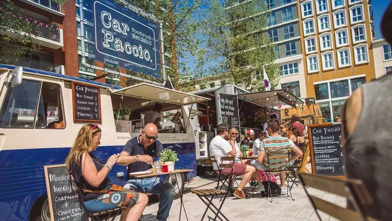 Car Paccio, visfoodtruck uit Antwerpen, te huur via Feestkarhuren.nl
