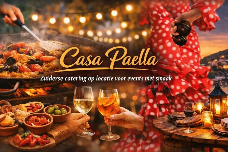 Casa Paella, tapasfoodtruck uit Antwerpen, te huur via Feestkarhuren.nl