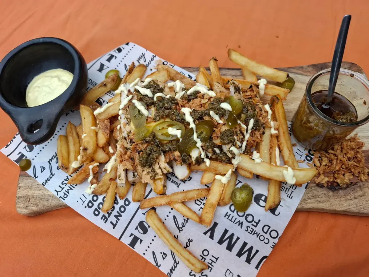 Latin loaded fries