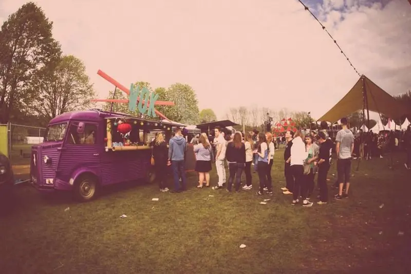 Chop Chop, foodtruck met gezonde gerechten uit Antwerpen, te huur via Feestkarhuren.nl