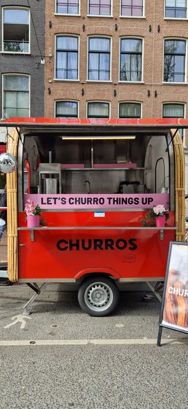 ChurrosTruck, foodtruck voor zoete lekkernijen uit Noord-Holland, te huur via Feestkarhuren.nl