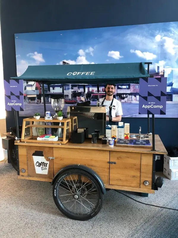 CoffeeBite, koffiebar op wielen uit Noord-Holland, te huur via Feestkarhuren.nl