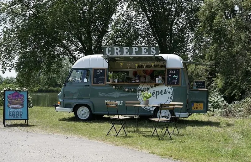 Crêpe Diem, foodtruck voor zoete lekkernijen uit Zuid-Holland, te huur via Feestkarhuren.nl
