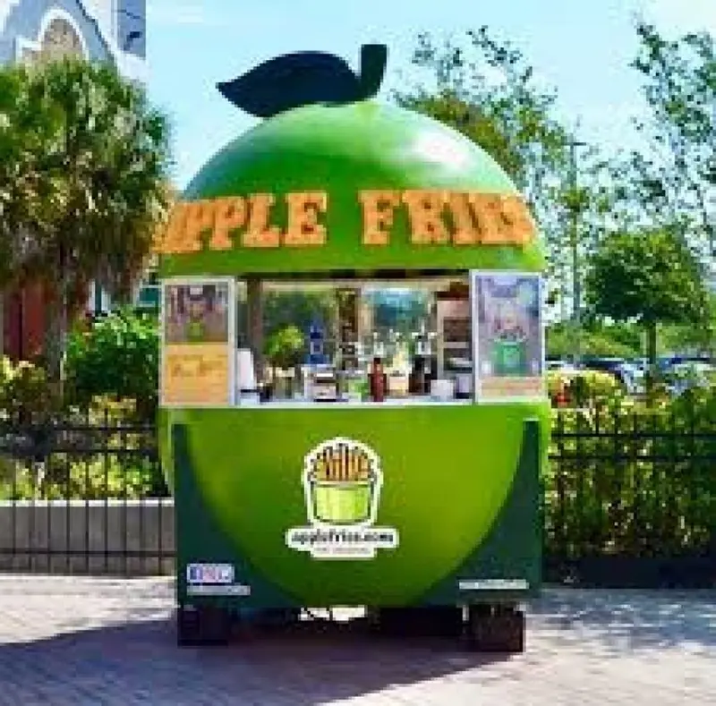 Crispy Apple Fies, streetfoodtruck uit Zeeland, te huur via Feestkarhuren.nl