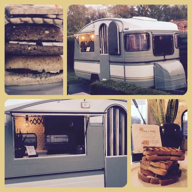 Croq 'n Dolly, koffiebar op wielen uit Limburg (NL), te huur via Feestkarhuren.nl