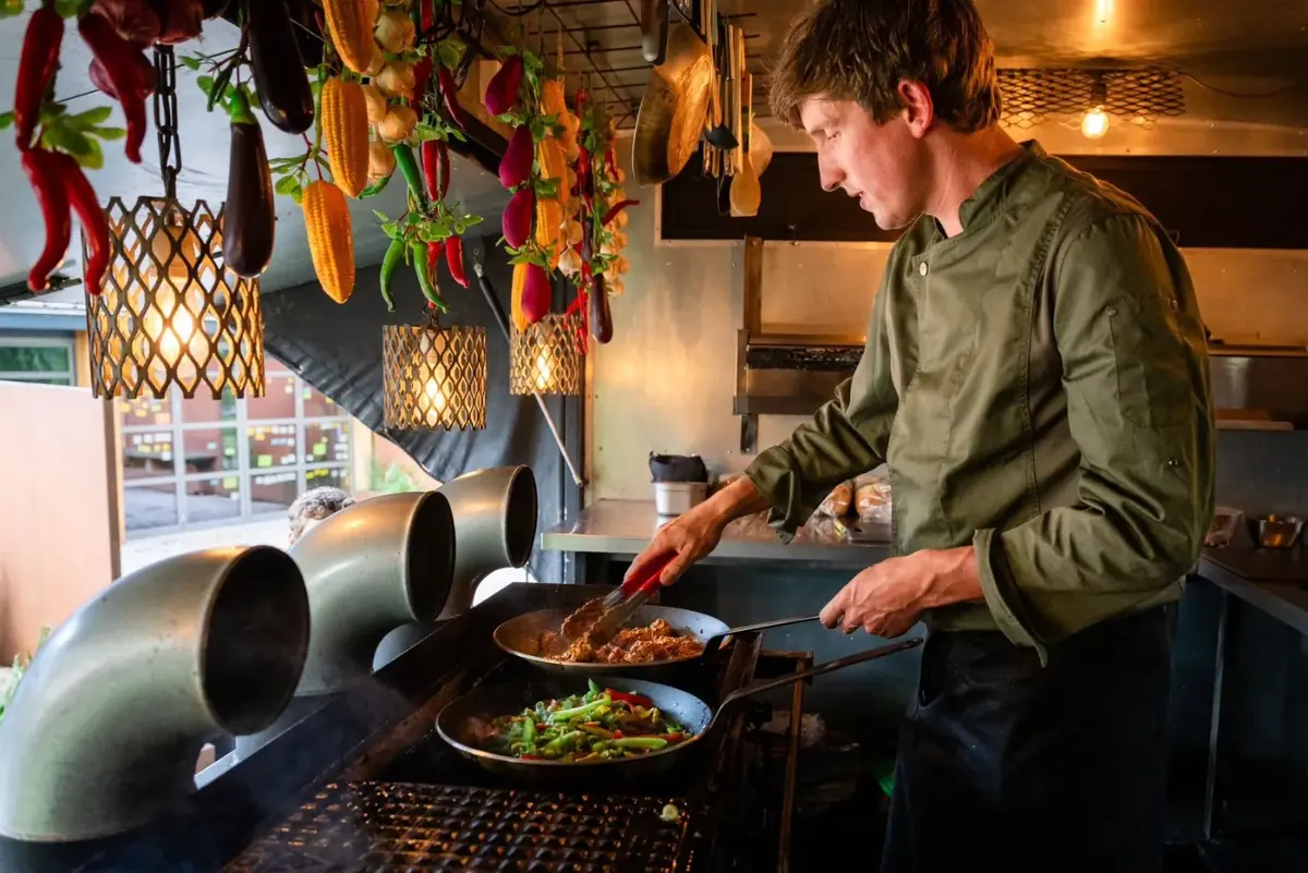 Koken in de Bunkertruck