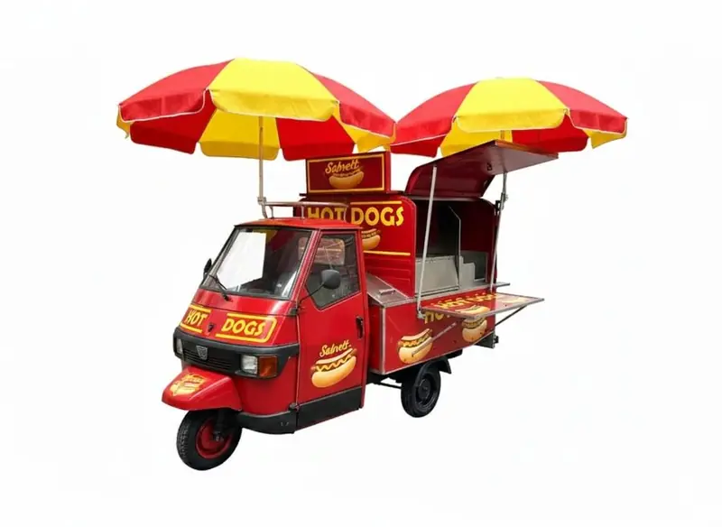 De Hotdogmannetjes, fastfoodtruck uit Limburg (NL), te huur via Feestkarhuren.nl