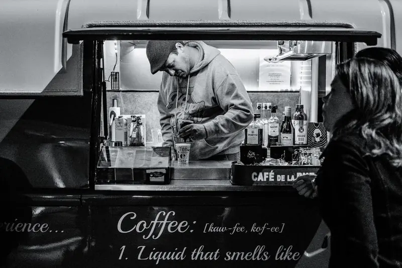 De Koffie Camper, koffiebar op wielen uit Henegouwen, te huur via Feestkarhuren.nl