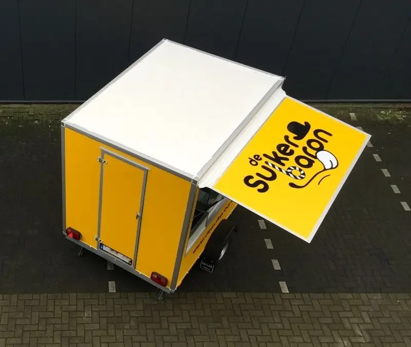 De Suikerbaron, pastafoodtruck uit Gelderland, te huur via Feestkarhuren.nl