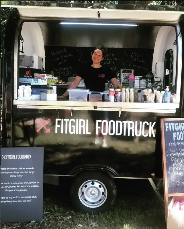 Fitgirl Foodtruck, streetfoodtruck uit Gelderland, te huur via Feestkarhuren.nl