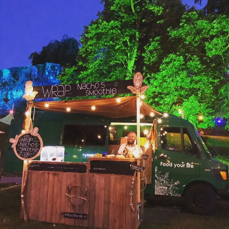 Food Your Life, smoothiebar op wielen, te huur via Feestkarhuren.nl