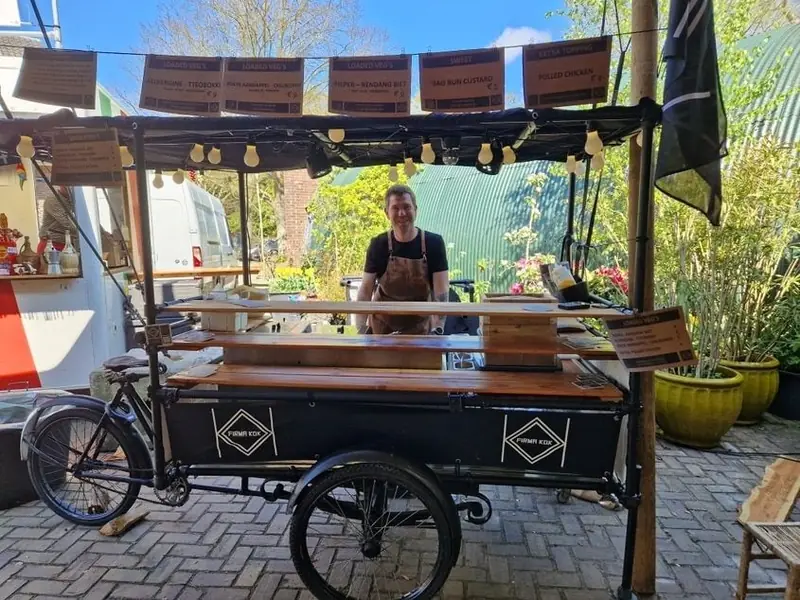 FOODBIKES by FIRMA KOK, streetfoodtruck uit Noord-Holland, te huur via Feestkarhuren.nl