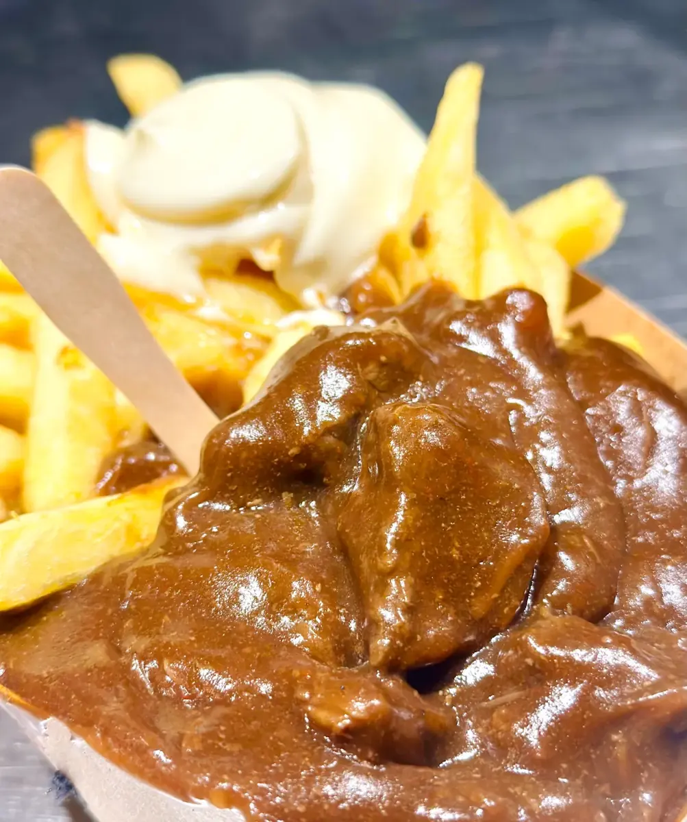 Frietjes met stoofvlees