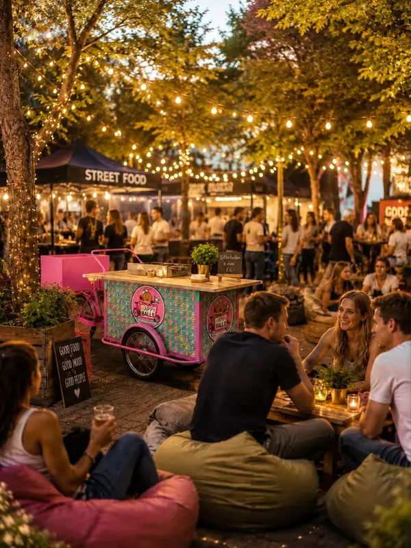 Happy Balls, frietfoodtruck uit Utrecht, te huur via Feestkarhuren.nl