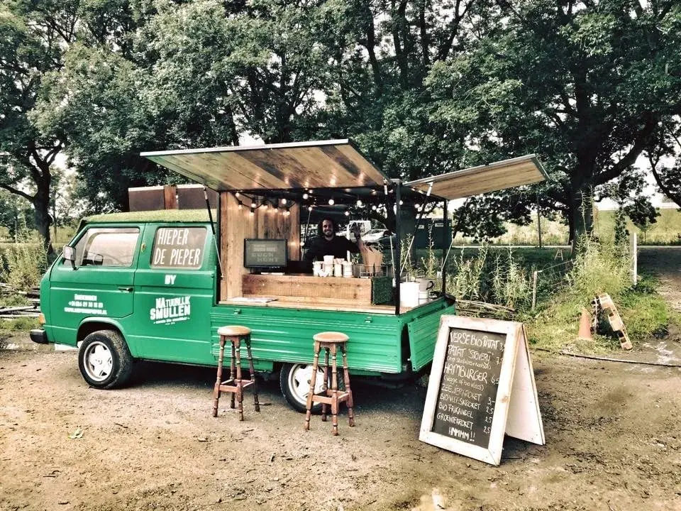 De Volkswagen-bus van Hieper de Pieper