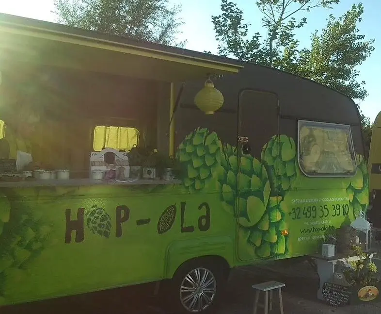 Hop-ola, ijsfoodtruck, te huur via Feestkarhuren.nl