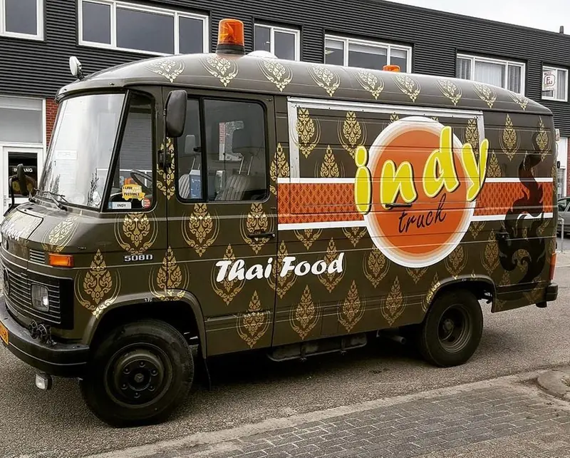 Indy Truck, BBQ-foodtruck, te huur via Feestkarhuren.nl