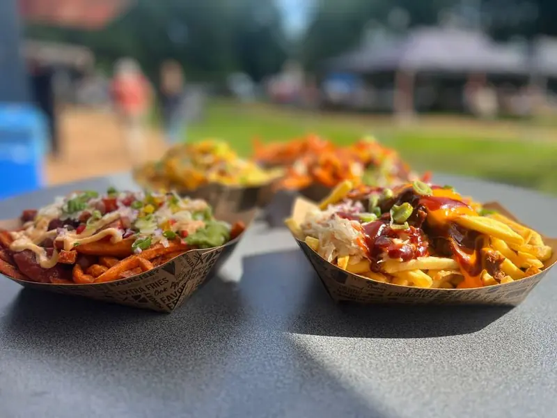 JardinFood wagon, pastafoodtruck uit Antwerpen, te huur via Feestkarhuren.nl