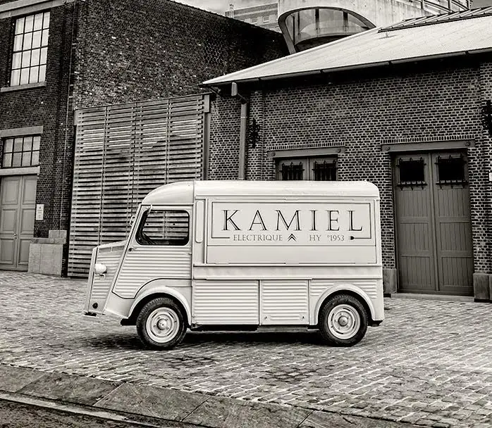Kamiel, foodtruck met gezonde gerechten uit Antwerpen, te huur via Feestkarhuren.nl