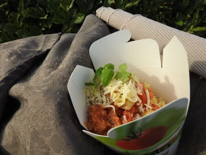 Krispastamobiel, pastafoodtruck uit Antwerpen, te huur via Feestkarhuren.nl