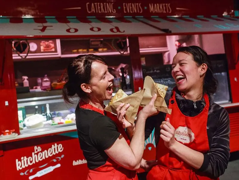 La Kitchenette sa Muze, glutenvrije foodtruck uit Antwerpen, te huur via Feestkarhuren.nl