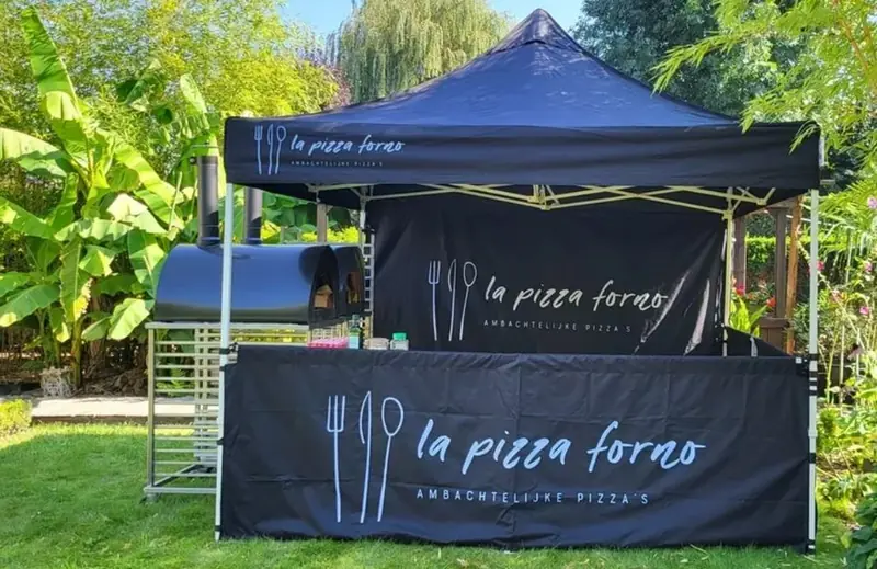 La Pizza Forno, pizzatruck uit Antwerpen, te huur via Feestkarhuren.nl