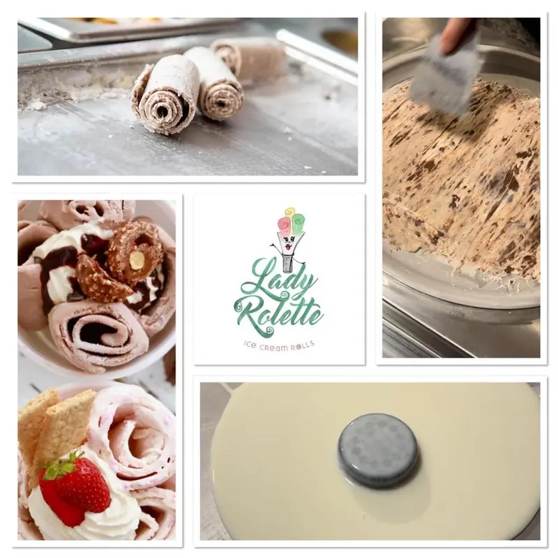 Lady Rolette, foodtruck voor desserten uit Antwerpen, te huur via Feestkarhuren.nl
