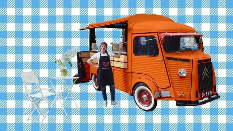 Madame Crêpes Foodtruck homecooking & catering, foodtruck voor zoete lekkernijen uit Utrecht, te huur via Feestkarhuren.nl