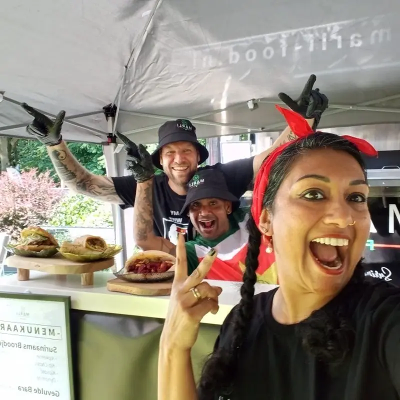 MARLI Food, streetfoodtruck uit Zuid-Holland, te huur via Feestkarhuren.nl
