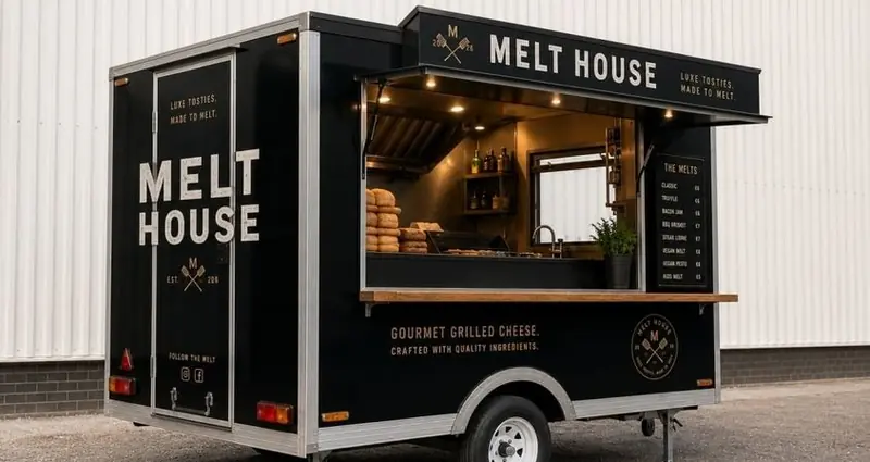 Melt House, foodtruck voor comfort food uit Gelderland, te huur via Feestkarhuren.nl