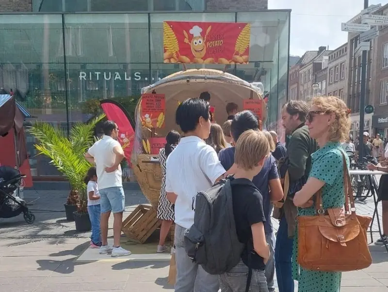 Mister Potato Twister, streetfoodtruck uit Noord-Brabant, te huur via Feestkarhuren.nl