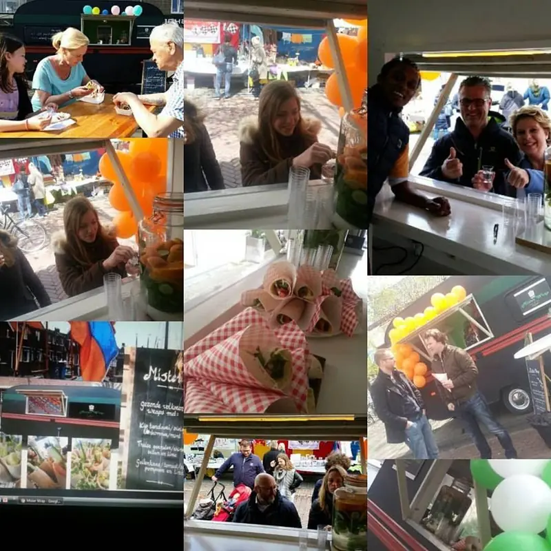 Mister Wrap, BBQ-foodtruck uit Utrecht, te huur via Feestkarhuren.nl