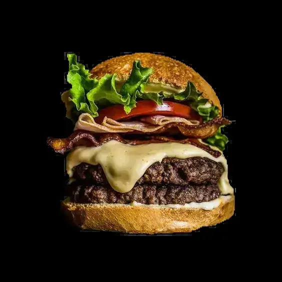 Een burger van Mr. Foodtruck