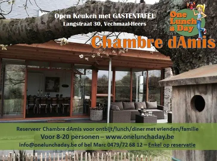 One Lunch a Day, foodtruck met gezonde gerechten uit Limburg (BE), te huur via Feestkarhuren.nl