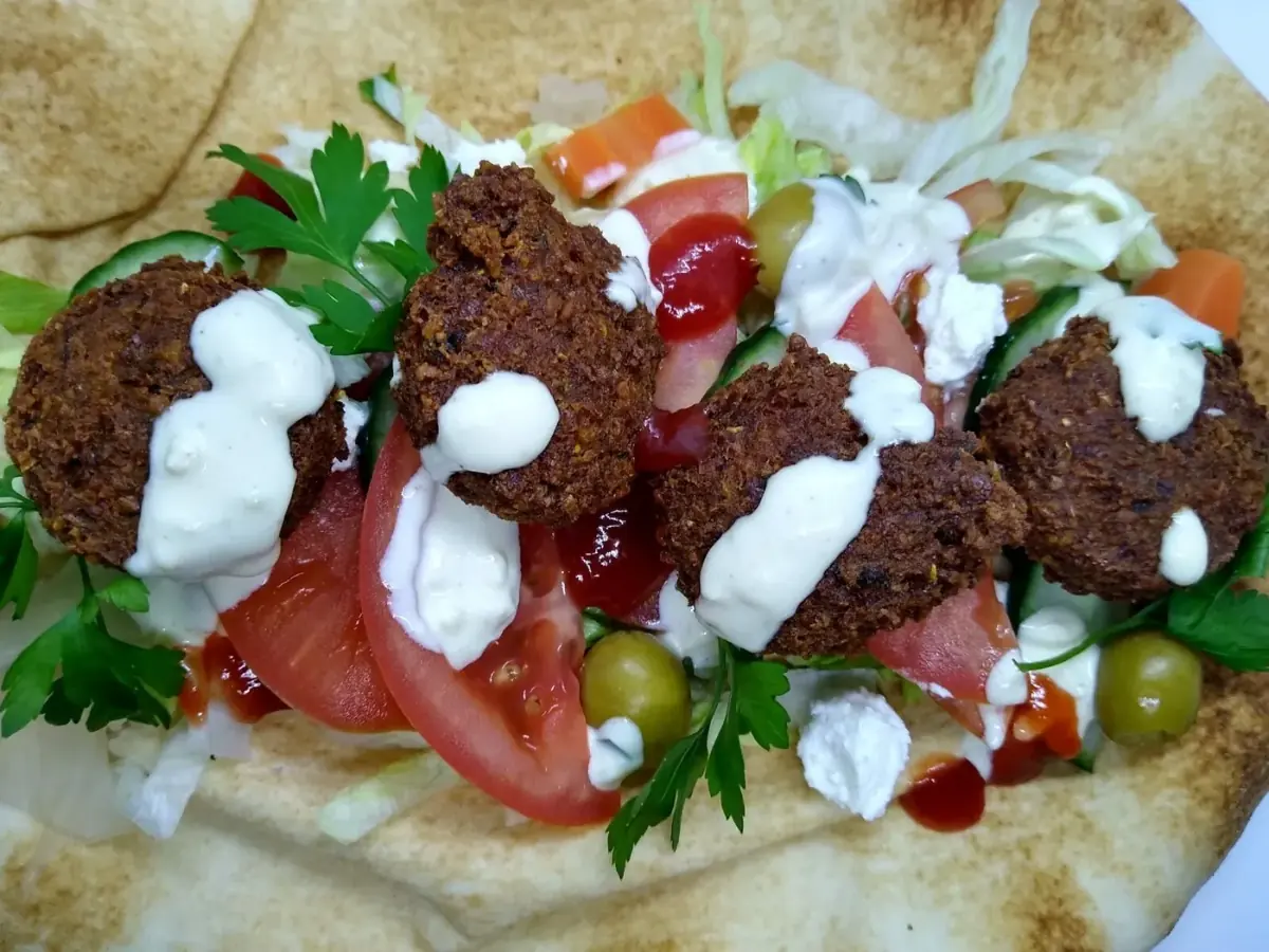 Falafel van Opgerold