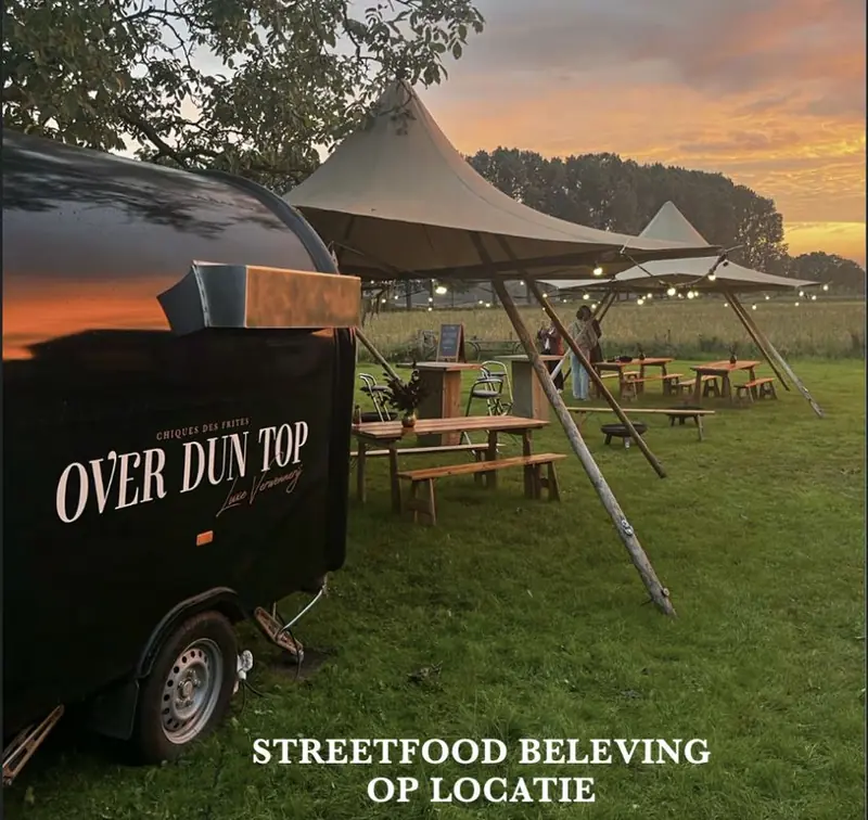 OverDunTop, frietfoodtruck uit Noord-Brabant, te huur via Feestkarhuren.nl