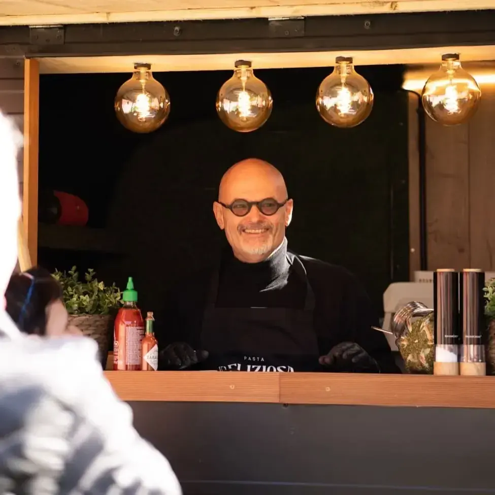 De kok in de truck