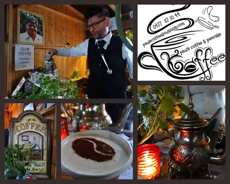 PaulsCoffee and Pancake, koffiebar op wielen uit West-Vlaanderen, te huur via Feestkarhuren.nl