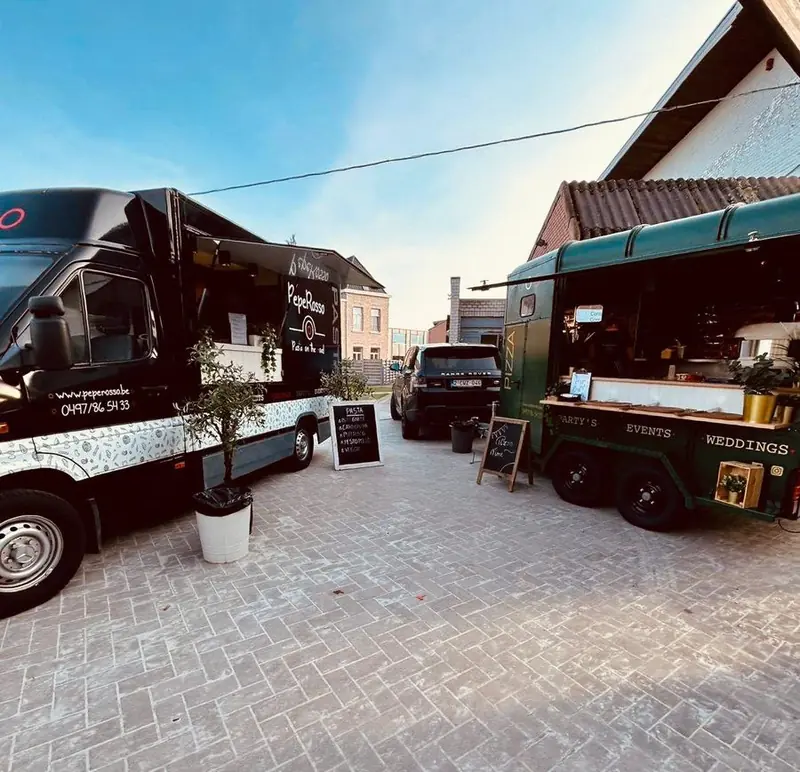 PepeRosso, pastafoodtruck uit Antwerpen, te huur via Feestkarhuren.nl