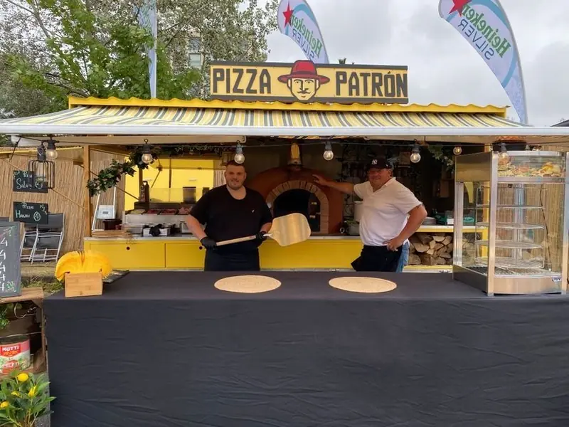 Pizza Patrón, pizzatruck uit Drenthe, te huur via Feestkarhuren.nl