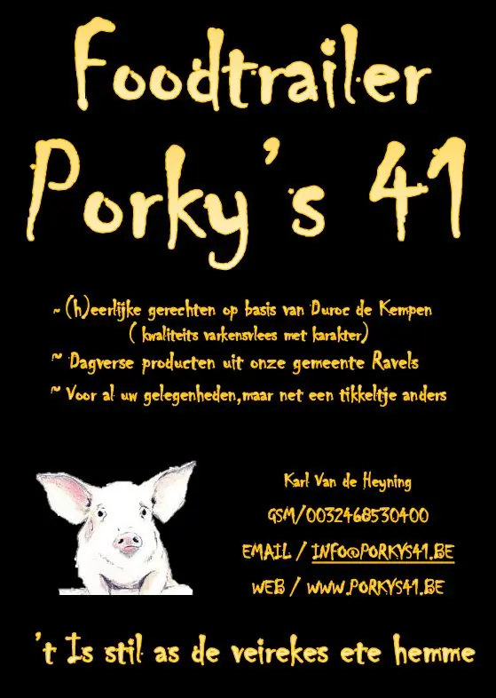 Porky,s 41, mobiele bar uit Noord-Brabant, te huur via Feestkarhuren.nl